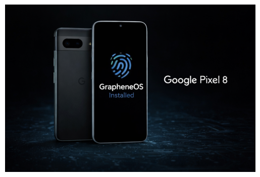 Google Pixel 8 – GrapheneOS Secure Phone