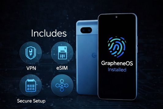 Google Pixel 9a – GrapheneOS Secure Phone